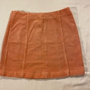 Stretchy Corduroy Skirt